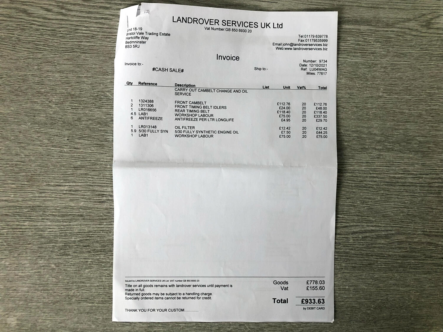 Used LAND ROVER DISCOVERY 4 2014 Black in PoultonLeFylde, Lancashire